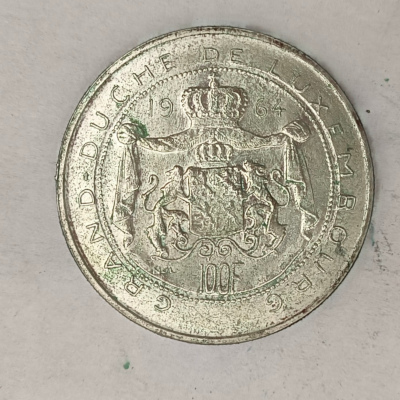 Rückseite : Luxemburg 100 Franken 1964