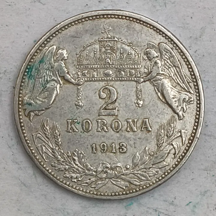 Rückseite : 2 Kronen - Franz Joseph I