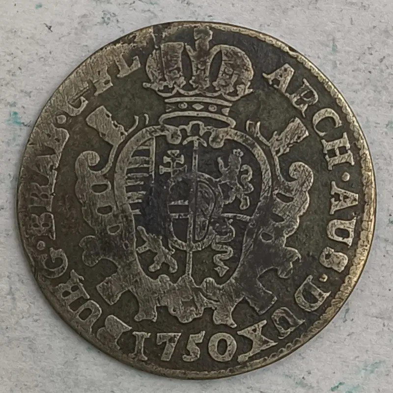 Rückseite : Österreichische Niederlande 1750 - Maria Theresia - Haupt
