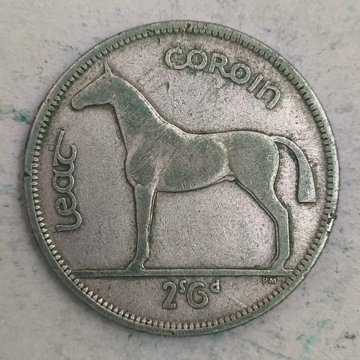 Rückseite : Irland ½ Krone 1939