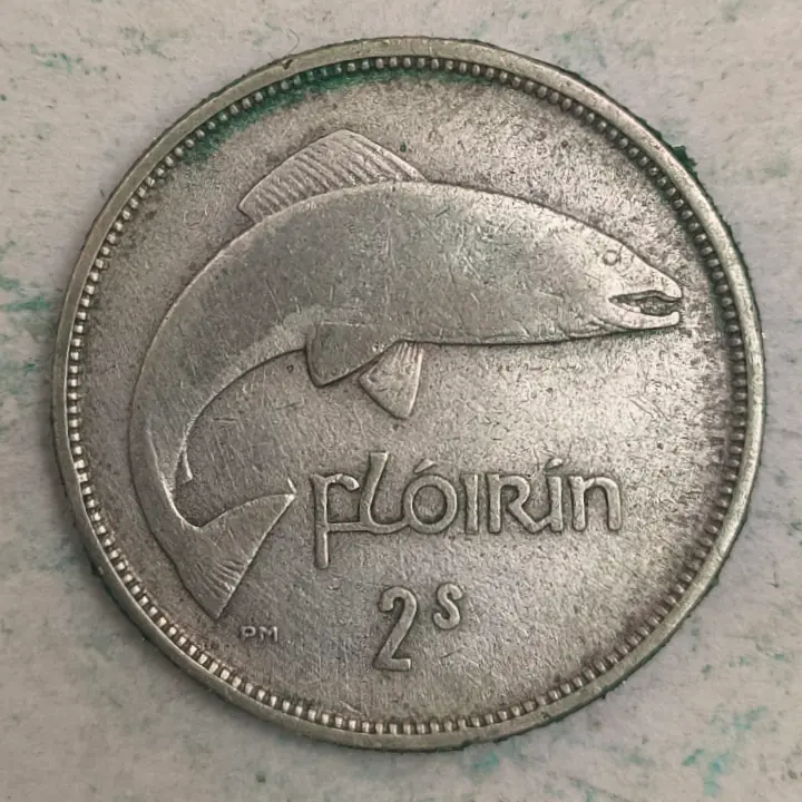 Rückseite : Irland 2 Shilling (Florin) 1930