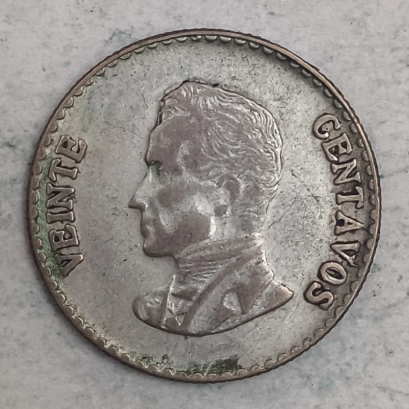 Rückseite : Kolumbien - 20 Centavos 1953 B