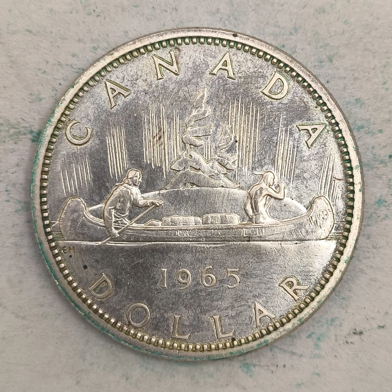 Rückseite : Kanada 1 Dollar - Elizabeth II 1965