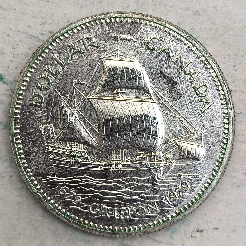 Rückseite : Kanada 1 Dollar - Elisabeth II 1979