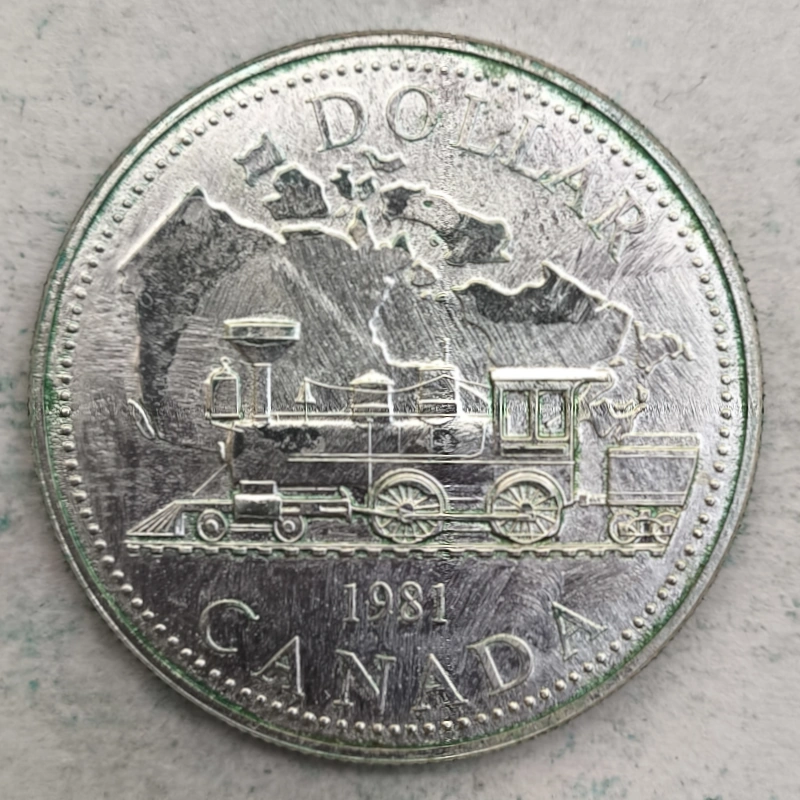 Rückseite : Kanada 1 Dollar - Elizabeth II 1981