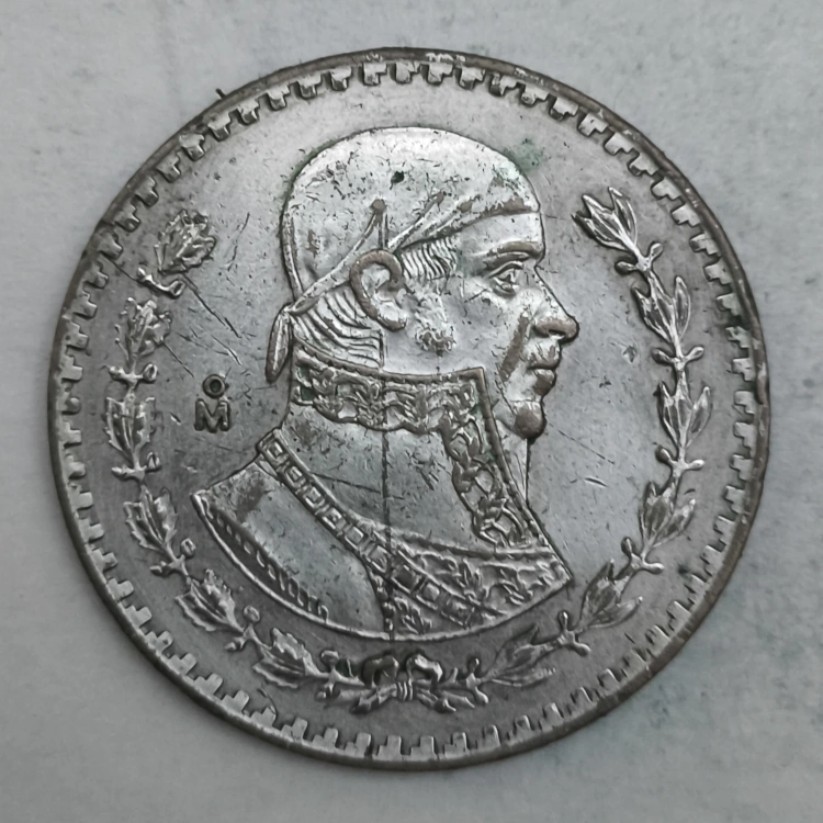Rückseite : Mexiko 1 Peso 1964 Mo