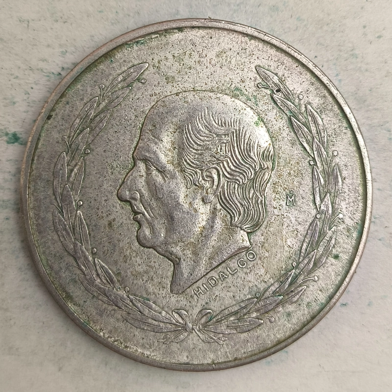 Rückseite : Mexico 5 Pesos 1953 Mo
