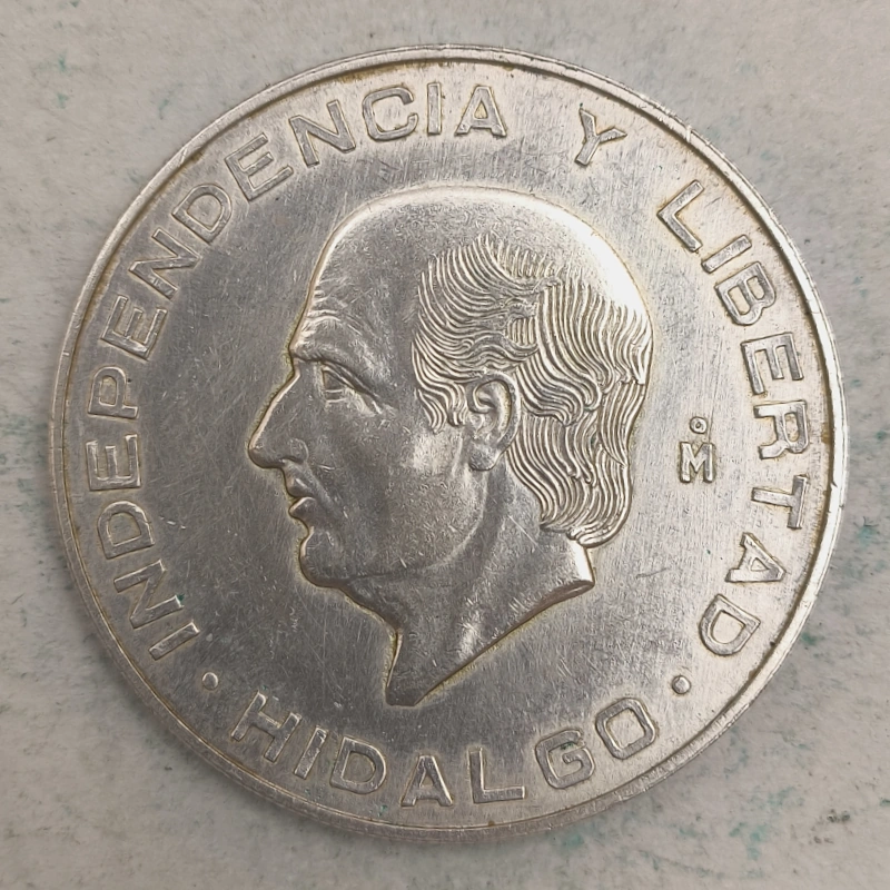 Rückseite : Mexiko 10 Pesos 1955 Mo