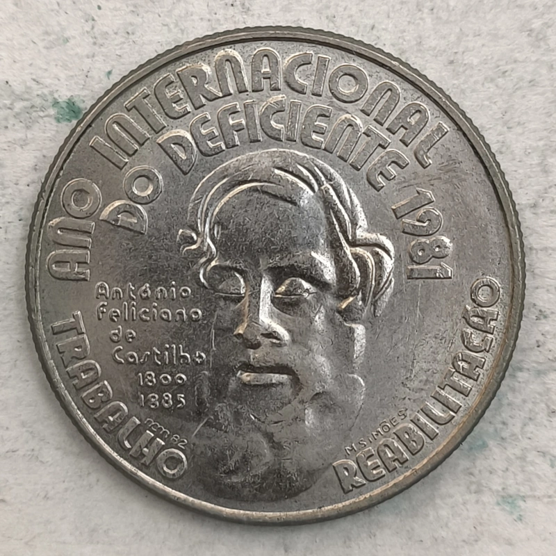 Rückseite : Portugal 25 Escudos 1982
