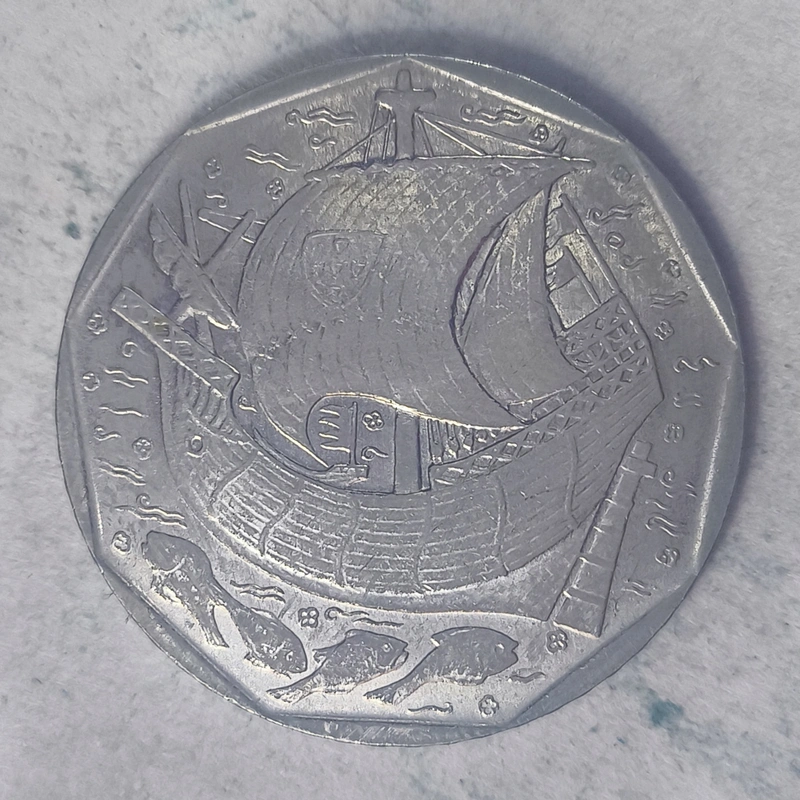 Rückseite : Portugal 50 Escudos