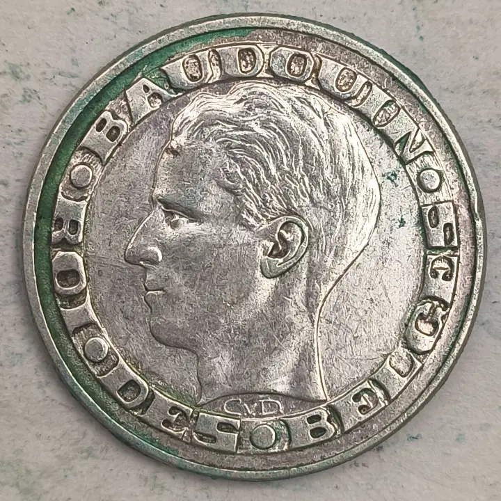Obverse : 50 francs - King Baudouin - Expo 1958 in French