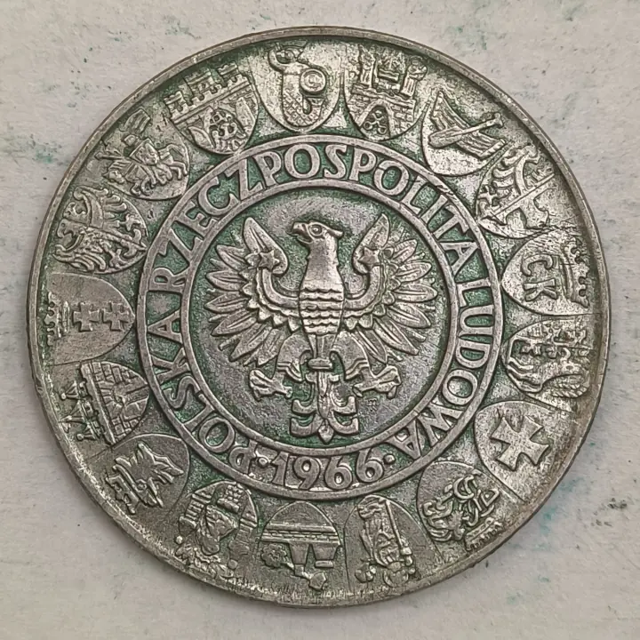 Obverse : 100 zlotys Poland 1966