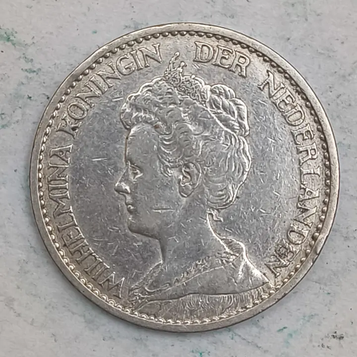 Obverse : Netherlands 1 gulden 1914