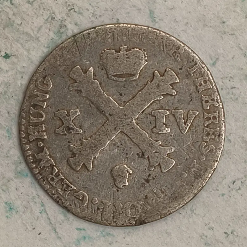 Obverse : 14 pounds - Marie-Thérèse