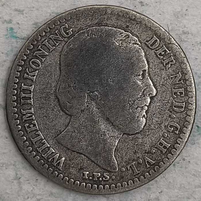 Obverse : Netherlands 10 cents 1881