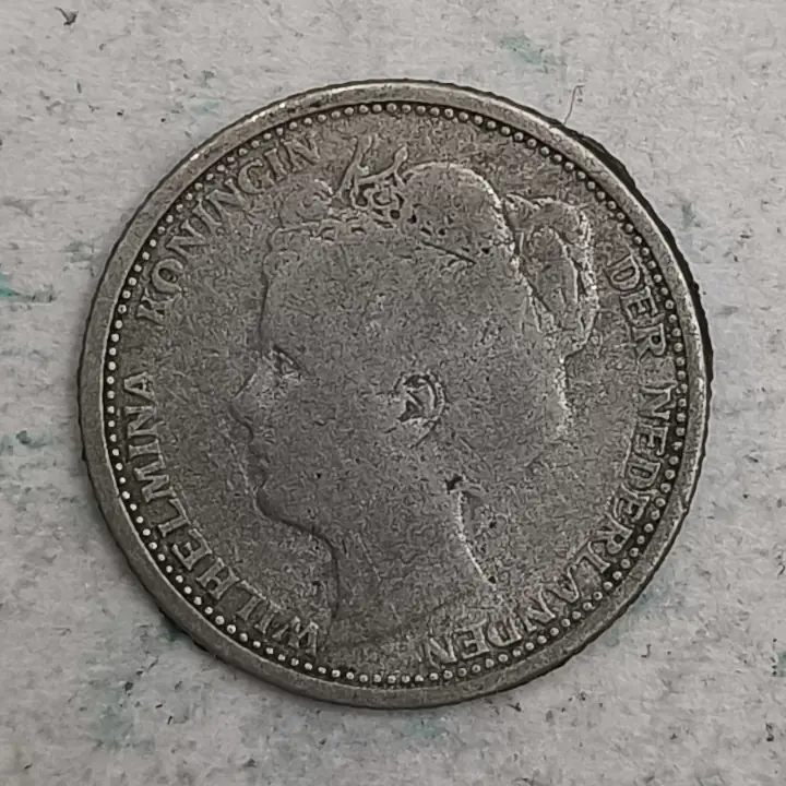 Obverse : Netherlands 10 Cents - Wilhelmina 1906
