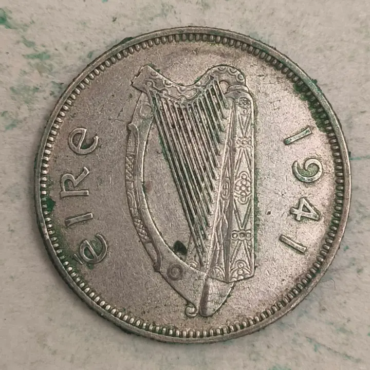 Obverse : Ireland 1 shillings 1941