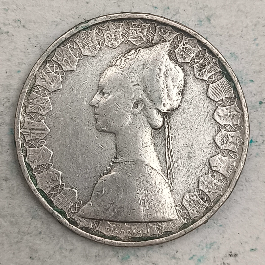 Obverse : Italy LIT 500 - 1958 R