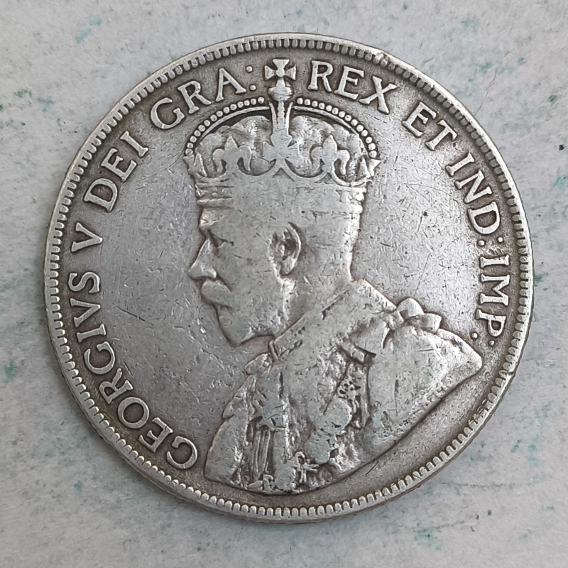 Obverse : Canada 50 cents - NewfoundLand 1919 C