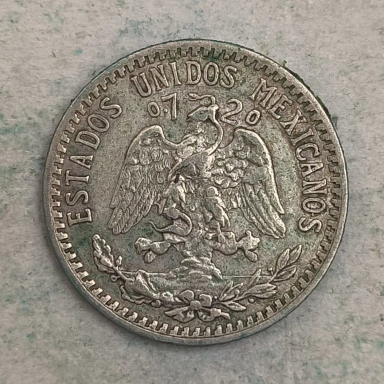 Obverse : Mexico 20 centavos 1935 M