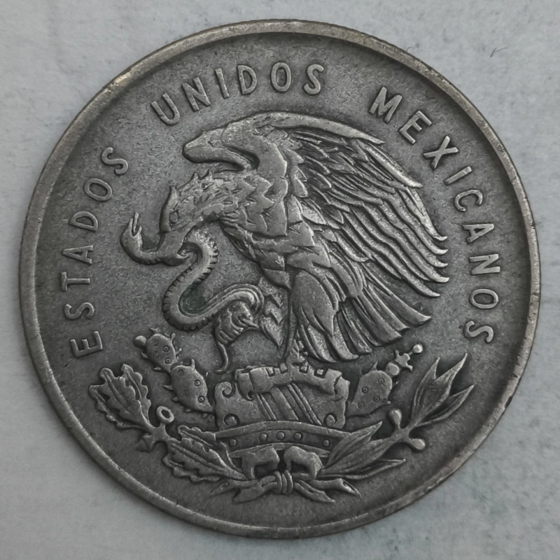 Obverse : Mexico 1 peso 1950 Mo