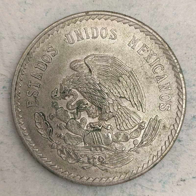 Obverse : Mexico 5 pesos 1948 MB