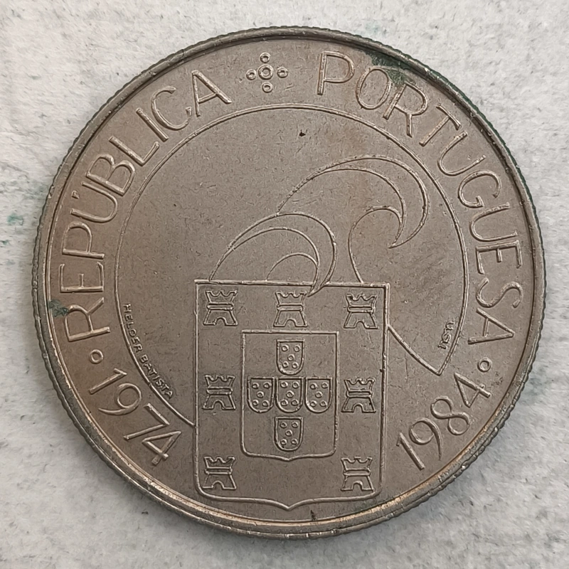 Obverse : Portugal 25 escudos 1984
