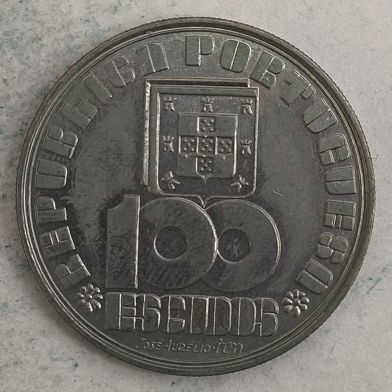 Obverse : Portugal 100 escudos – Fernando Pessoa