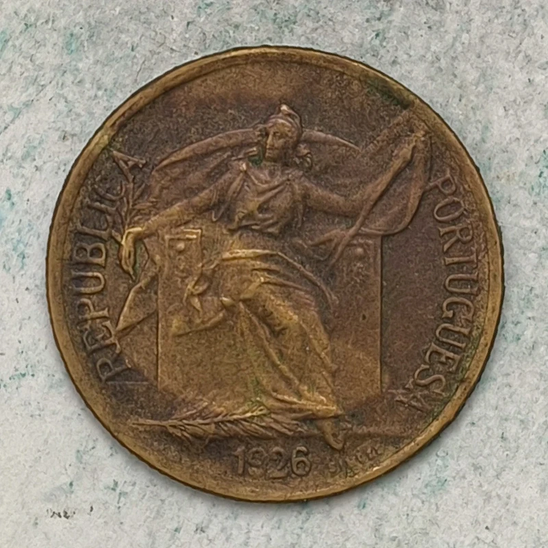 Obverse : Portugal 50 centavos 1926
