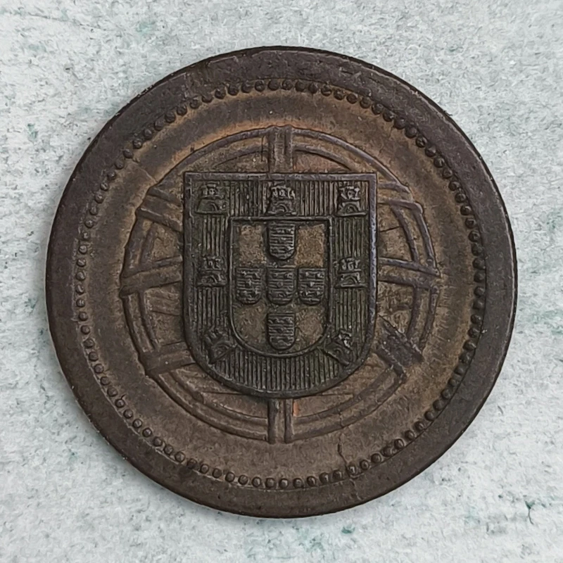 Obverse : Portugal 5 centavos 1921