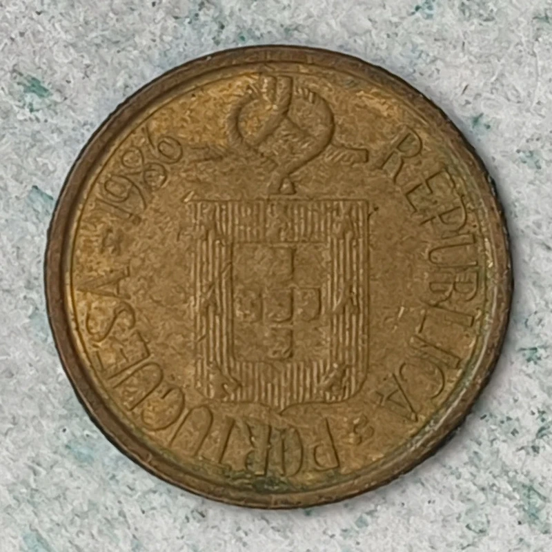 Obverse : Portugal 1 January 1986