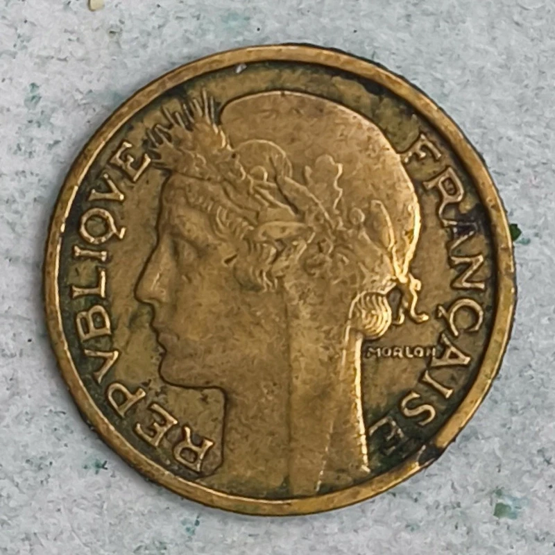 Obverse : France 50 cents 1933