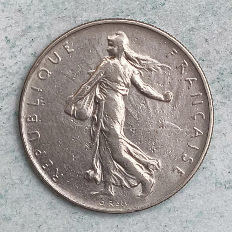 Obverse : France 1 franc 1964 - Sowing