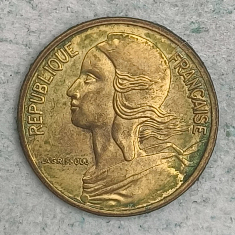 Obverse : France 5 cents 1978 - Marianne