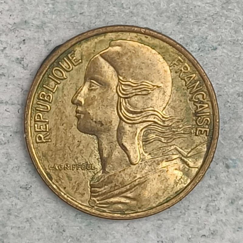 Obverse : France 5 cents 1980 - Marianne
