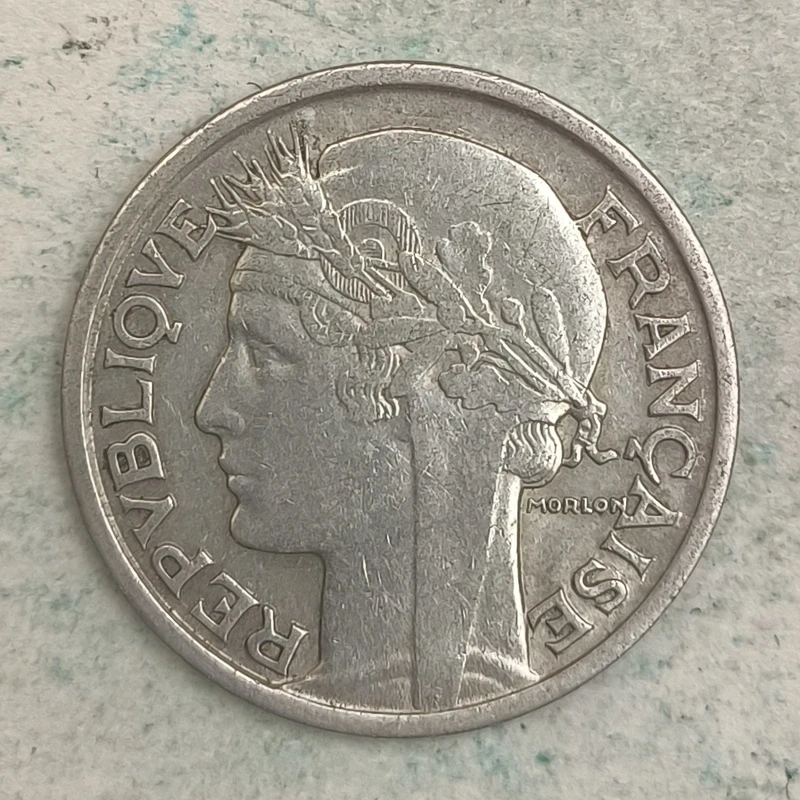 Obverse : France 2 francs 1947 Morlon