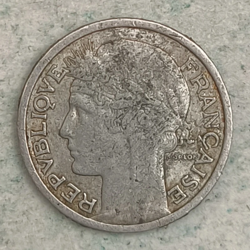 Obverse : France 50 cents 1941 - Morlon (aluminium)