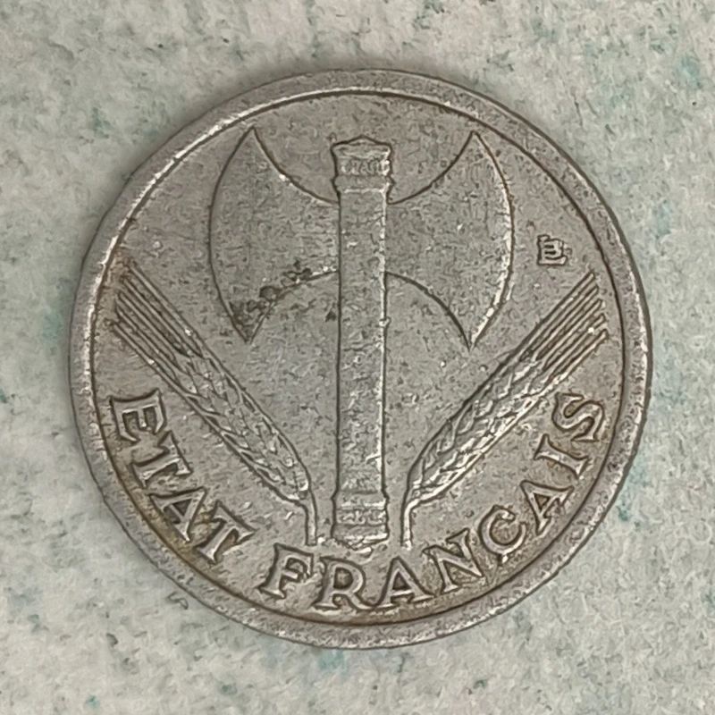 Obverse : France 50 cents 1942 - French State (Francisque)
