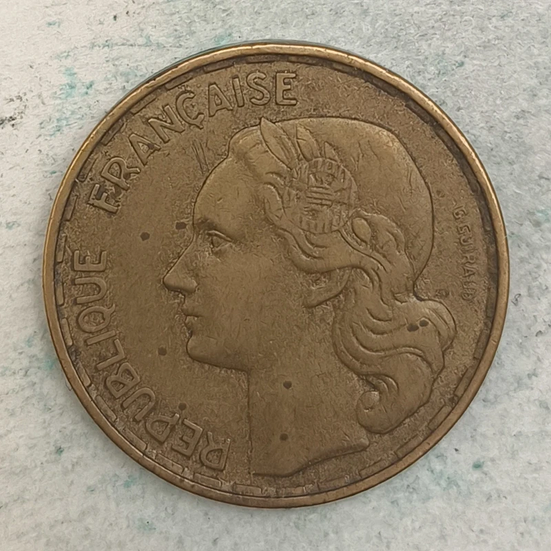 Obverse : France 50 francs 1952 - Guraud