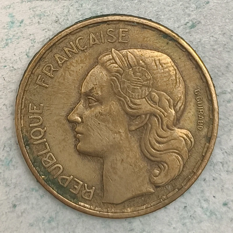 Obverse : France 20 francs 1952 - Guraud