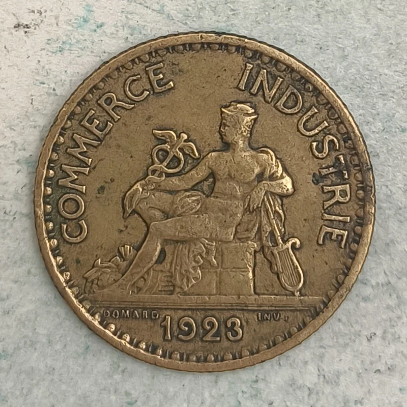 Obverse : France 1 franc 1923 - Good for 1 franc (Chambres de Commerce)