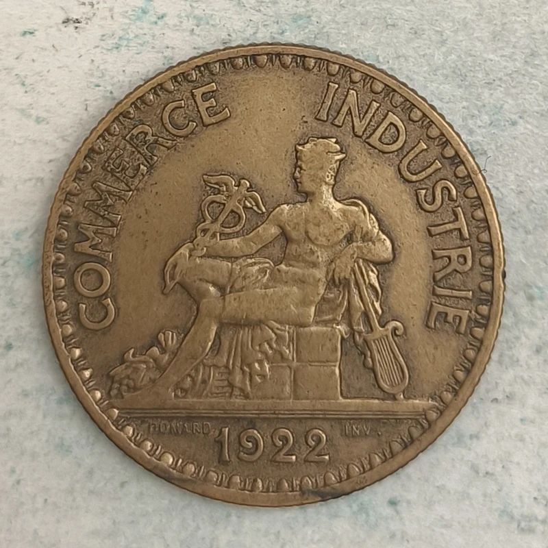 Obverse : France 2 francs 1922 - Good for 2 francs (Chambres de Commerce)