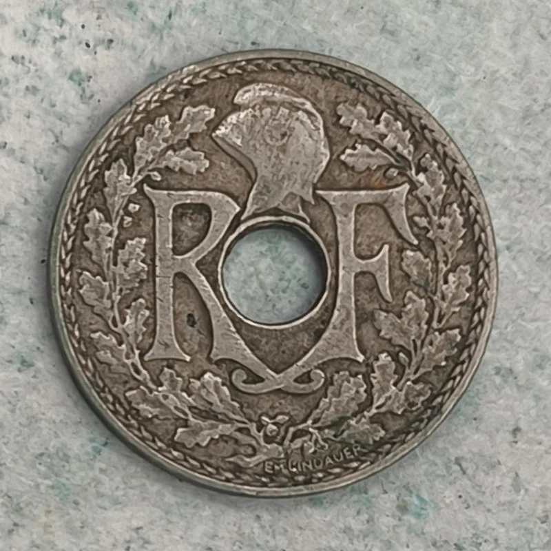 Obverse : France 5 cents 1931 - Lindauer