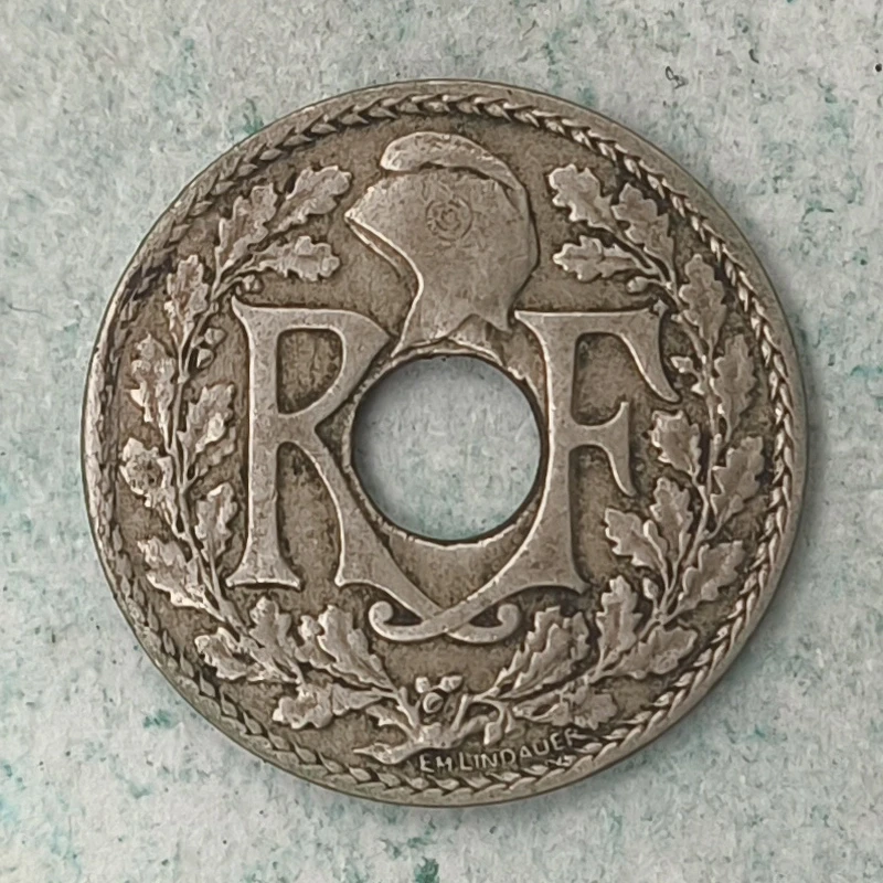 Obverse : France 10 cents 1921 - Lindauer