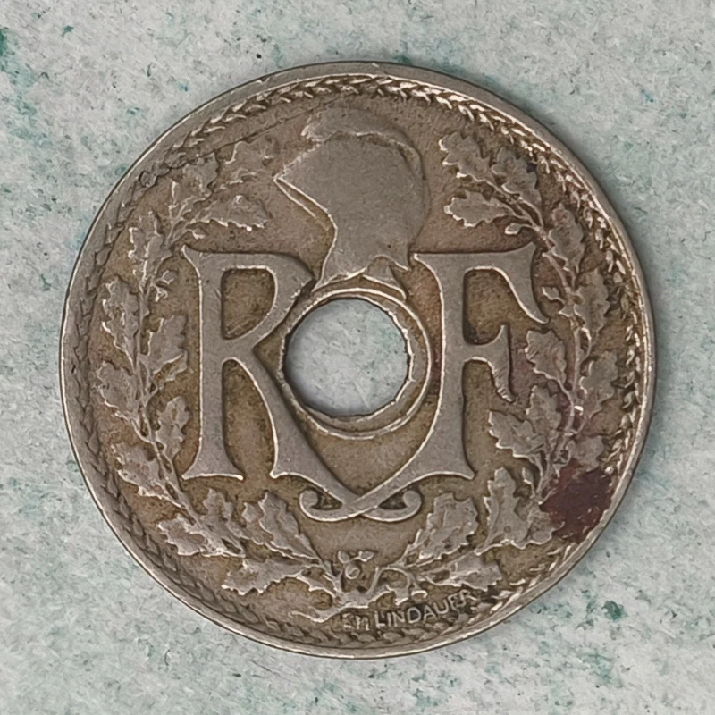 Obverse : France 25 cents 1920 - Lindauer