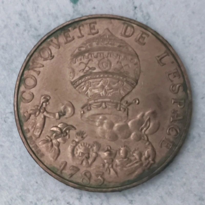 Obverse : France 10 francs Montgolfier 1983