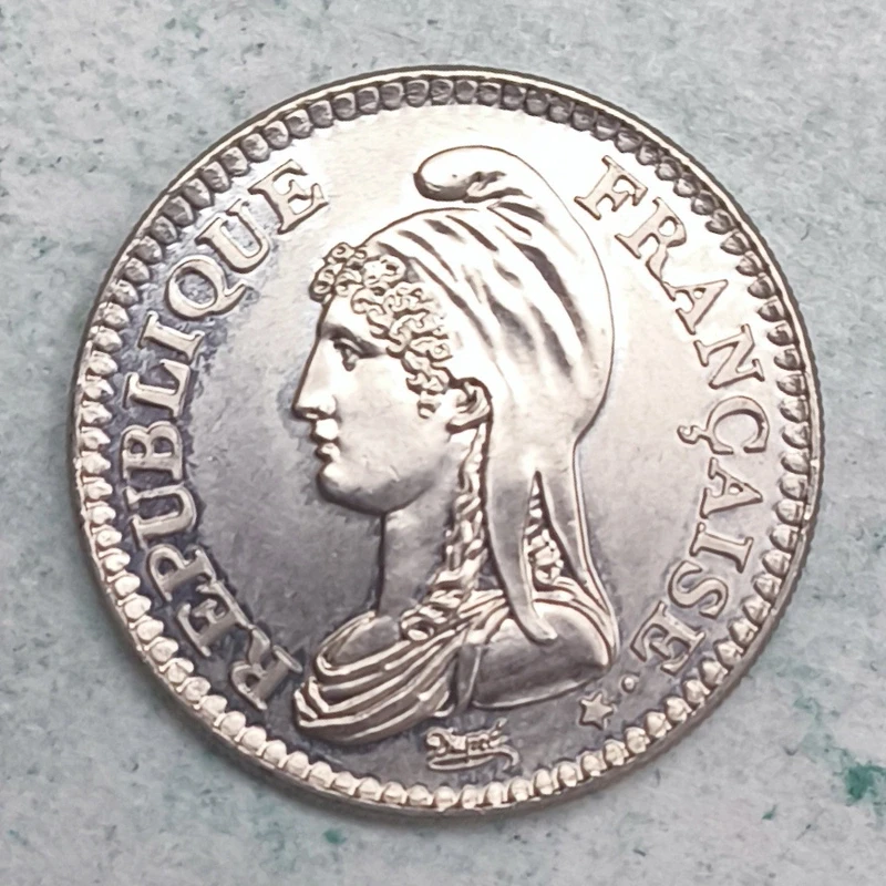 Obverse : France 1 franc First Republic 1992