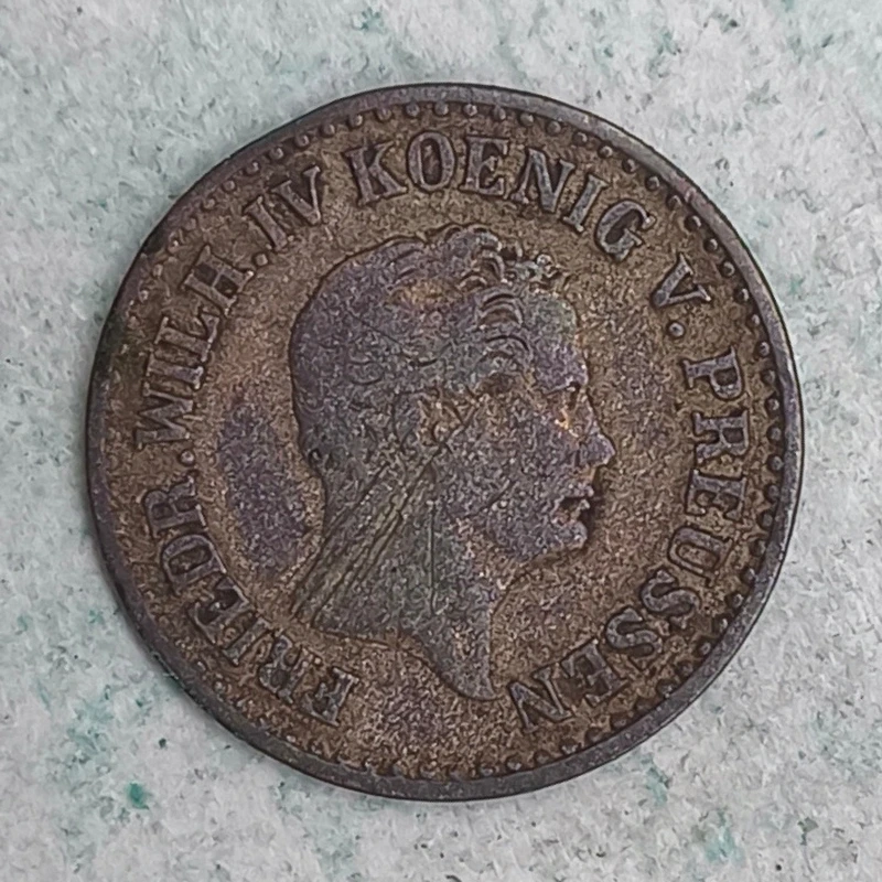 Obverse : Prussia 1 Silbergroschen 1848 D