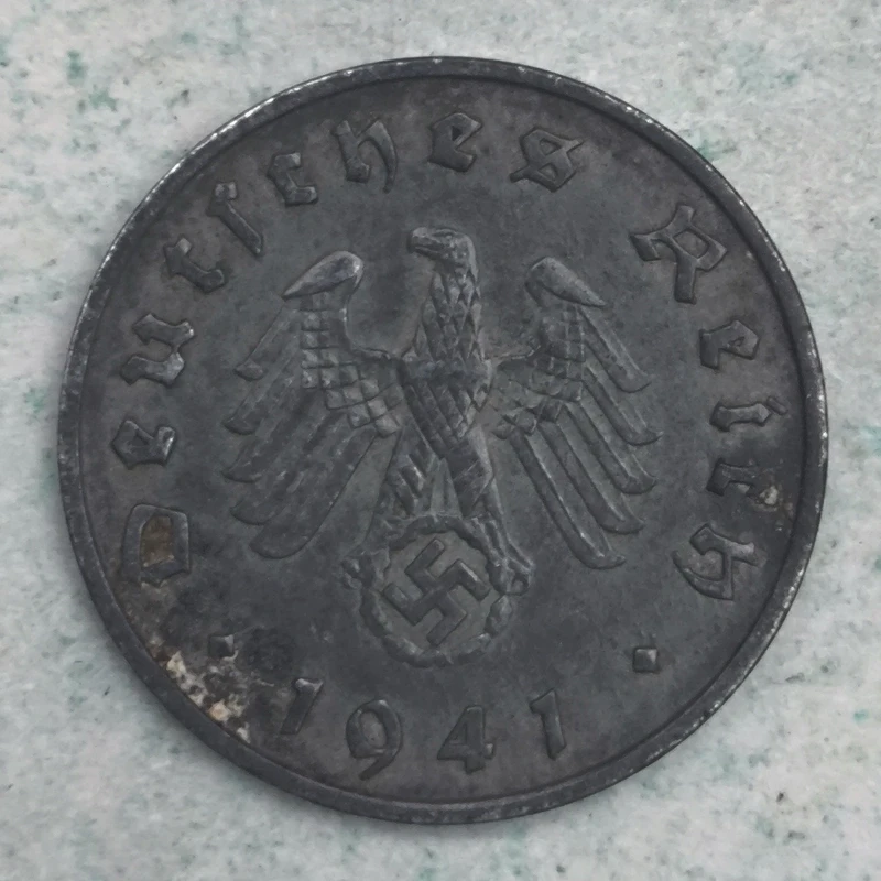 Obverse : Allemagne (Troisième Reich) 10 reichspfennigs 1941 F