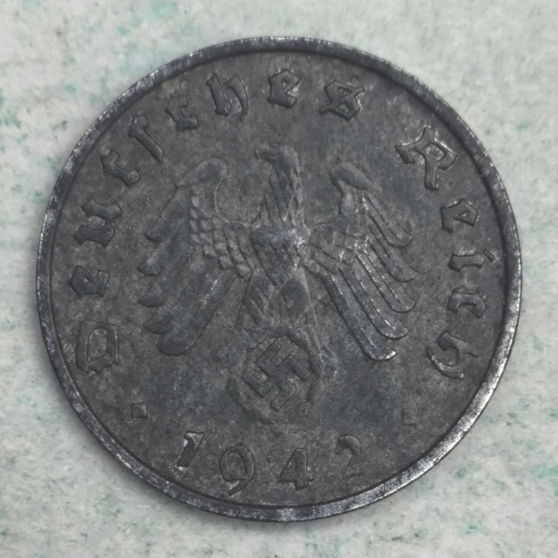 Obverse : Allemagne (Troisième Reich) 10 reichspfennigs 1942 G